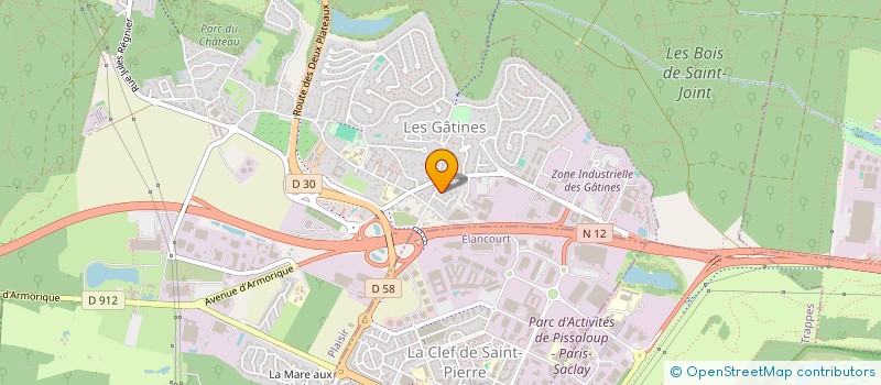 localisation de l'entreprise RIVIERE  PLAISIR