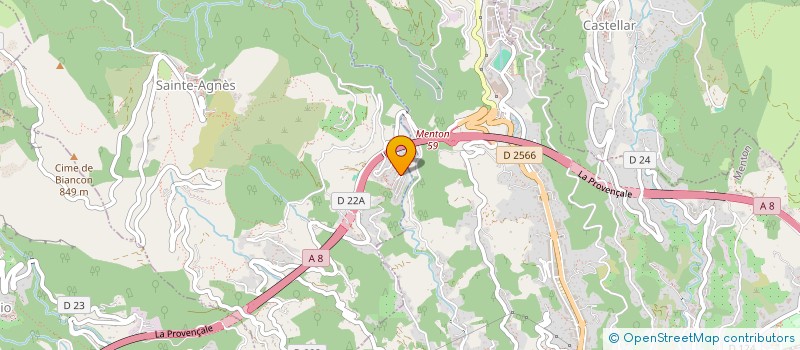 localisation de l'entreprise RIVIERE  SAINTE-AGNES