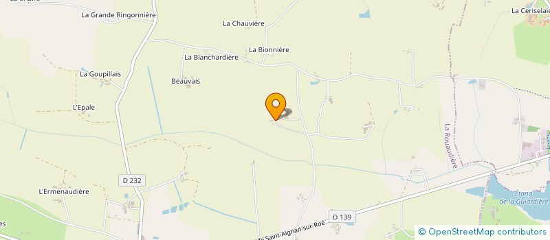 localisation de l'entreprise RIVIERE  SAINT-ERBLON