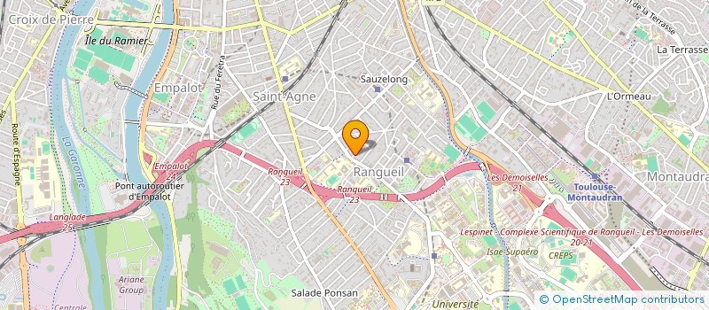 localisation de l'entreprise RIVIERE  TOULOUSE