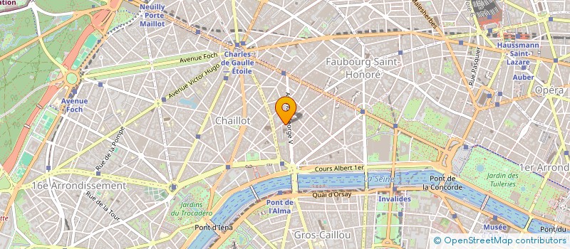 localisation de l'entreprise RIVIERE AGRO à PARIS