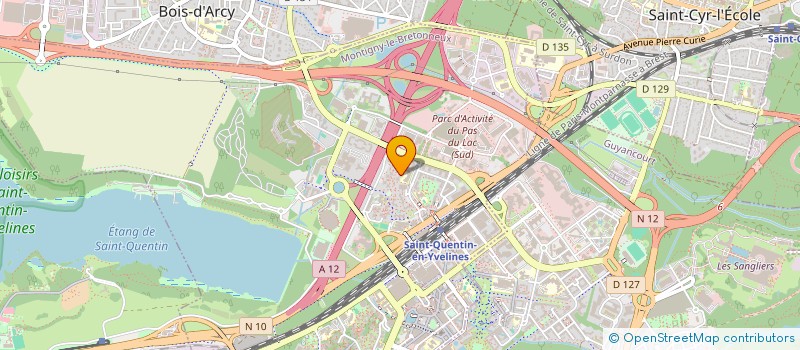 localisation de l'entreprise RIVIERE GUILLAUME ET ELODIE MANZINI  MONTIGNY-LE-BRETONNEUX