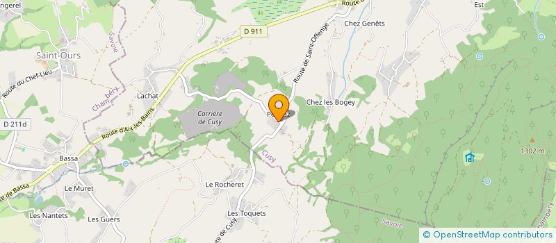 localisation de l'entreprise RIVIERE IMMOBILIER  CUSY