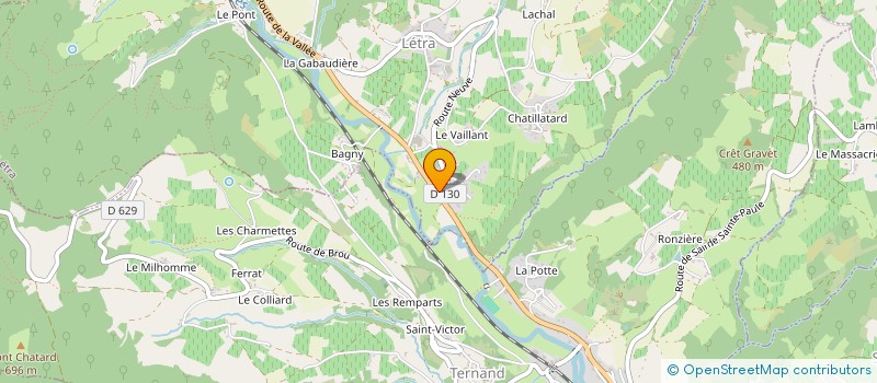 localisation de l'entreprise RIVIERE IMMOBILIER  LETRA