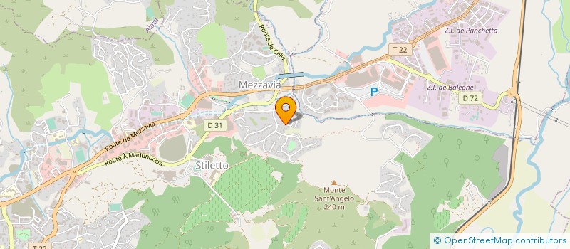 localisation de l'entreprise RIVIERE PAYSAGISTE à VALLE-DI-MEZZANA