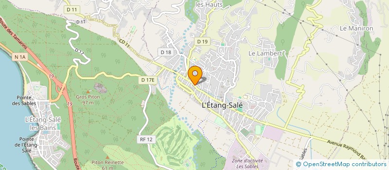 localisation de l'entreprise RIVIERE SARL à L'ETANG-SALE