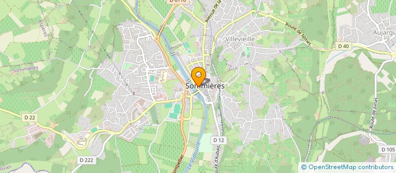 localisation de l'entreprise RIVIERE SERTI à SOMMIERES