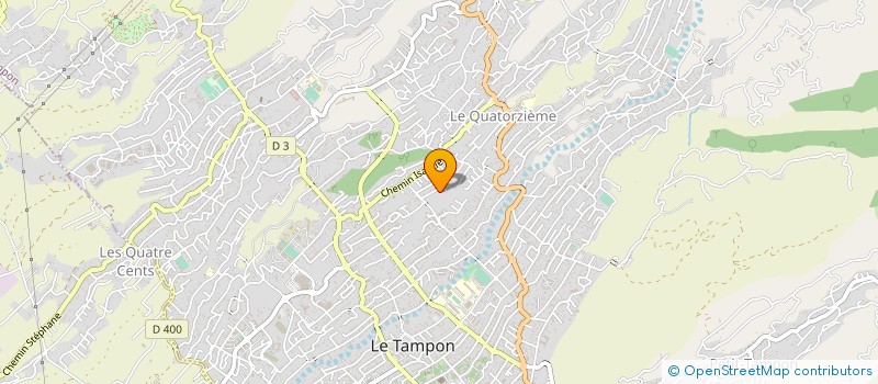 localisation de l'entreprise RIVIERE SUD CONSTRUCTION à LE TAMPON
