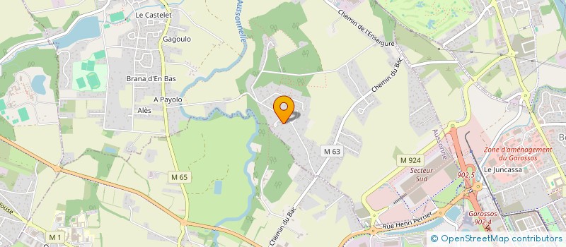 localisation de l'entreprise RIVIERE TP 31 à AUSSONNE