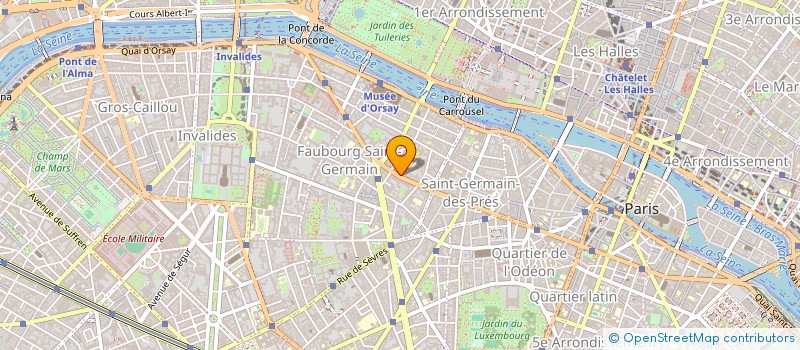 localisation de l'entreprise RIVIERE X ASSOCIES  PARIS