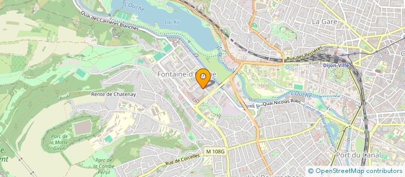 localisation de l'entreprise RIVILLA-GUILLEMARD  DIJON