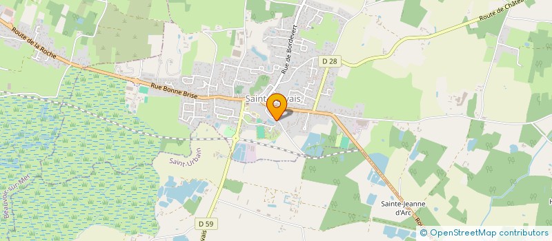 localisation de l'entreprise RIVIMMO  SAINT-GERVAIS