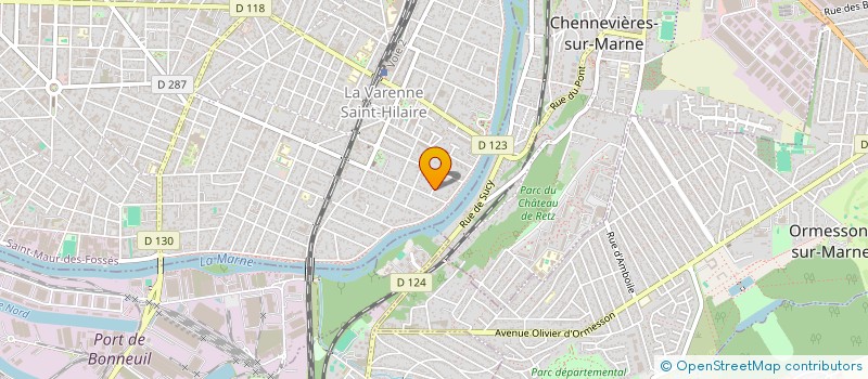 localisation de l'entreprise RIVKA 26 à SAINT-MAUR-DES-FOSSES