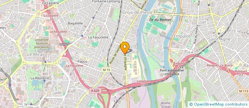 localisation de l'entreprise RIVLUXURE COVERING CARWASH  TOULOUSE