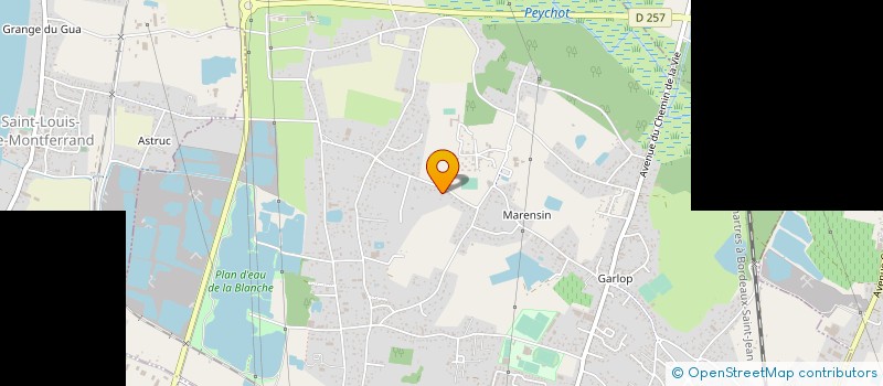 localisation de l'entreprise RIVO COUVERTURE ZINGUERIE  AMBARES-ET-LAGRAVE