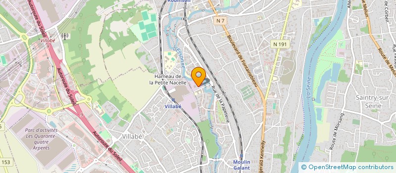 localisation de l'entreprise RIVO SAUNA à CORBEIL-ESSONNES