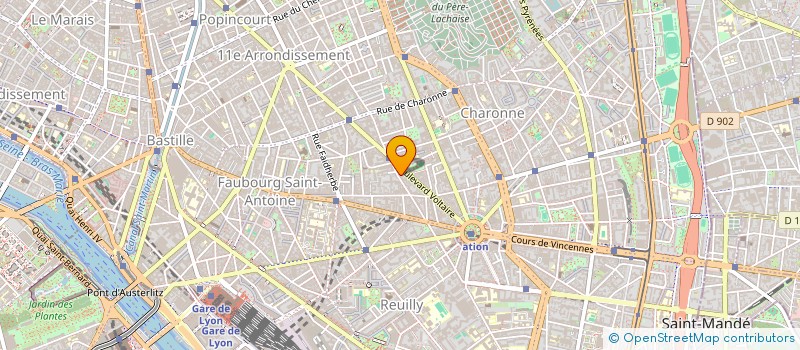 localisation de l'entreprise RIVO'TECH  PARIS