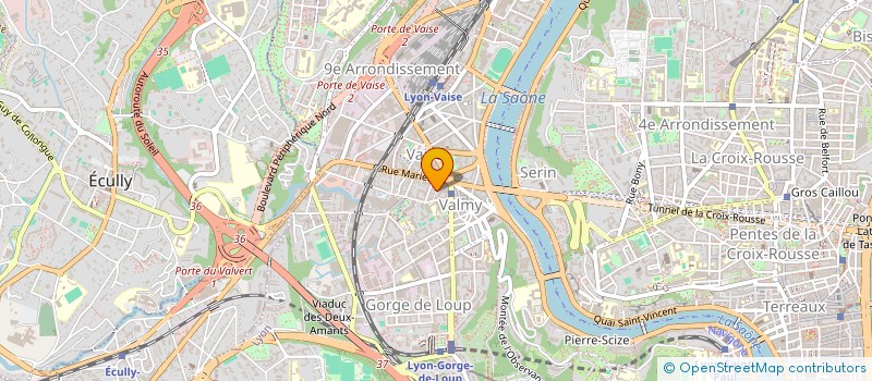 localisation de l'entreprise RIVOIRE MARIE CHRISTINE ET JEAN MICHEL  LYON