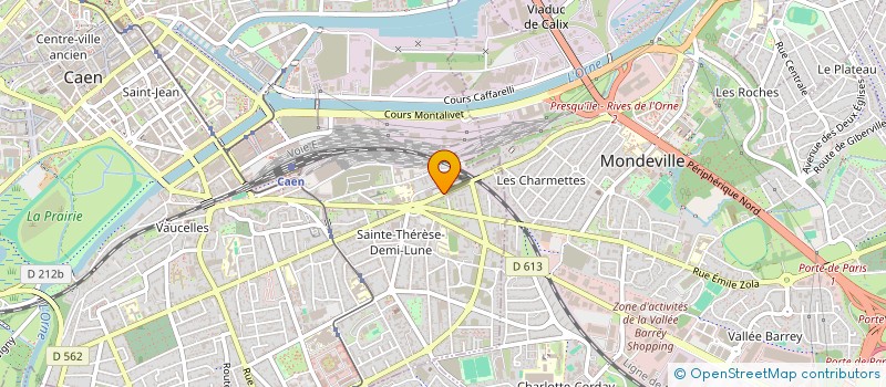 localisation de l'entreprise RIVOLA HOLDING  ESQUAY-NOTRE-DAME