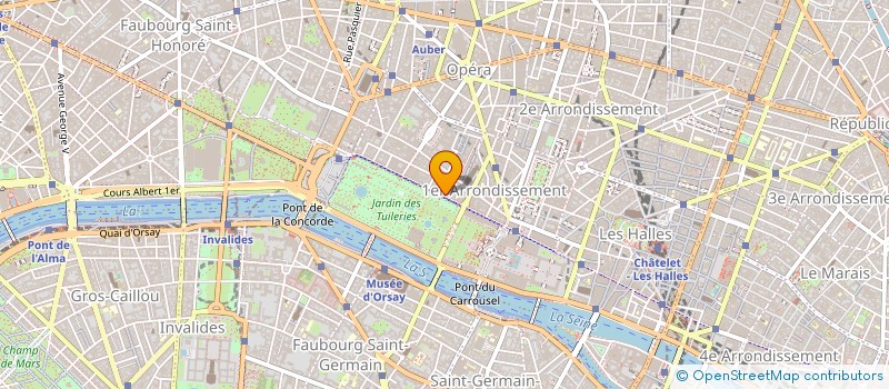 localisation de l'entreprise RIVOLI 206 à PARIS