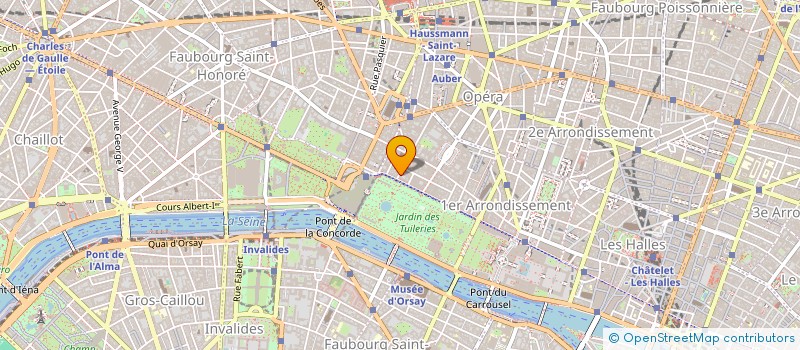 localisation de l'entreprise RIVOLI CAMBON à PARIS