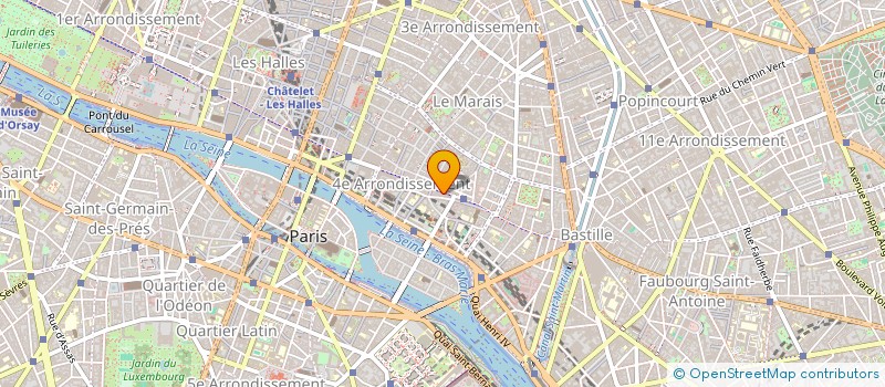 localisation de l'entreprise RIVOLI COUTURE à PARIS
