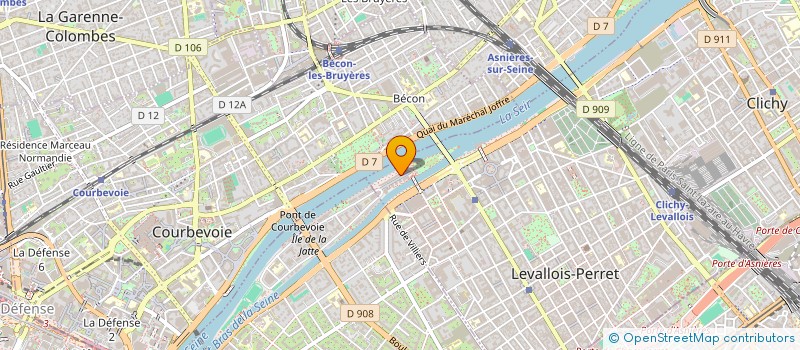 localisation de l'entreprise RIVOLI GESTION à LEVALLOIS-PERRET
