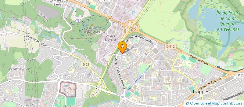 localisation de l'entreprise RIVOLI SERVICE  TRAPPES