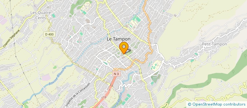 localisation de l'entreprise RIVOLLET-CORBIN à LE TAMPON