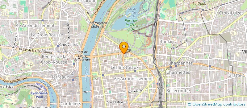 localisation de l'entreprise RIVP  LYON