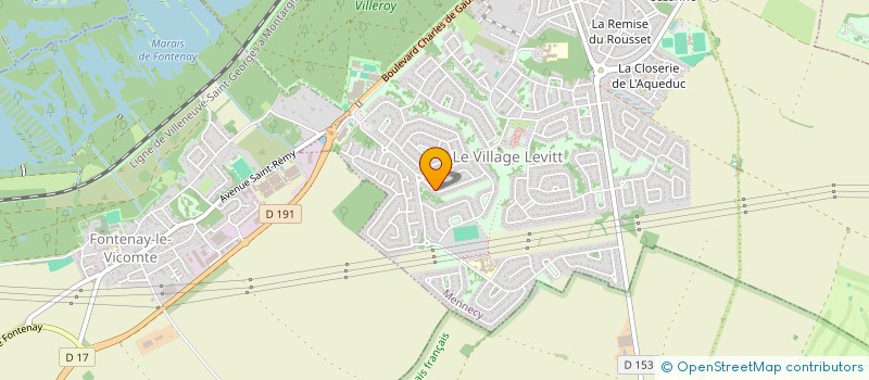 localisation de l'entreprise RIVSTART à MENNECY