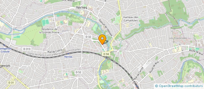 localisation de l'entreprise RIVYER à YERRES