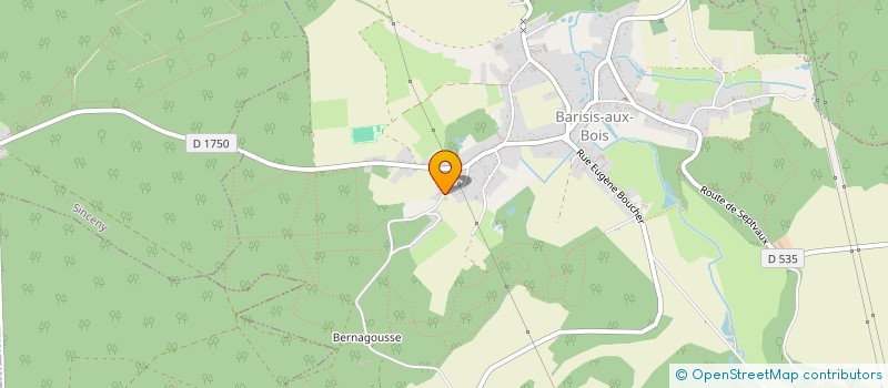 localisation de l'entreprise RIXIE  BARISIS-AUX-BOIS