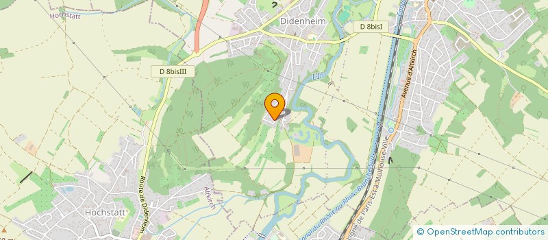 localisation de l'entreprise RIXPALE  RIXHEIM