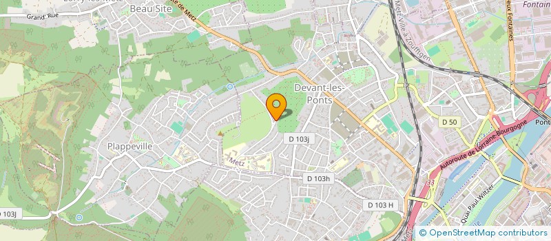 localisation de l'entreprise RIYAHI ASSOCIES  METZ