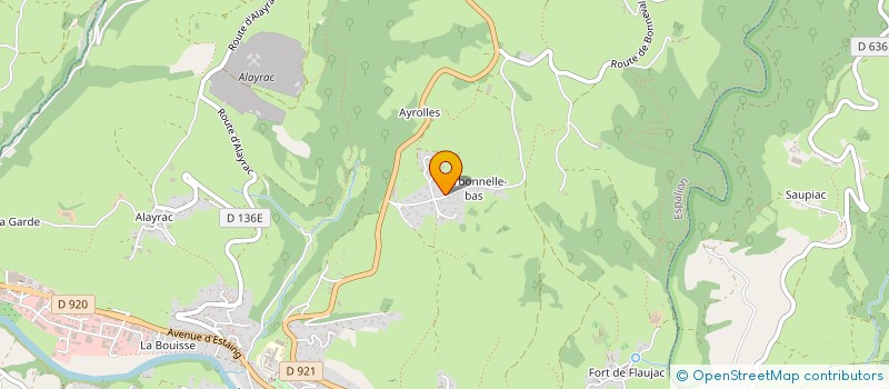 localisation de l'entreprise RIZ'HOME  ESPALION