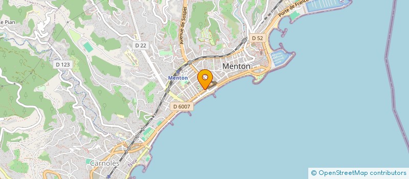 localisation de l'entreprise RIZ METAL à MENTON