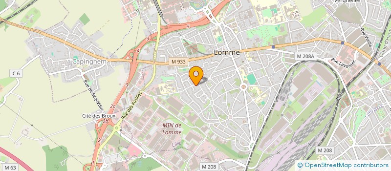 localisation de l'entreprise RIZALA RIBELLI  LILLE