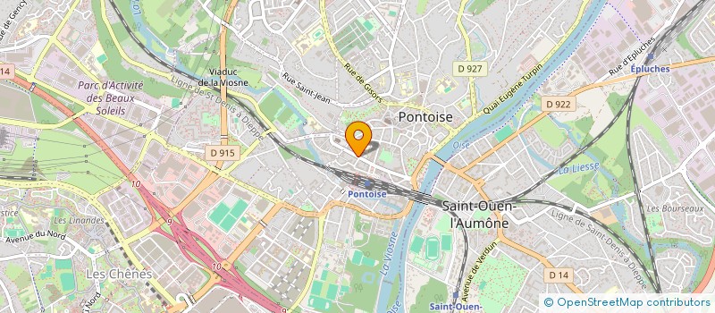 localisation de l'entreprise RIZCOURS à PONTOISE