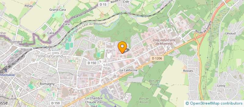 localisation de l'entreprise RIZE  VILLE-LA-GRAND