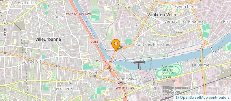 localisation de l'entreprise RIZE DELICES  VAULX-EN-VELIN