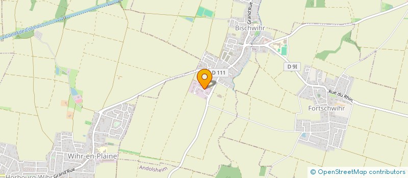 localisation de l'entreprise RIZI  BISCHWIHR