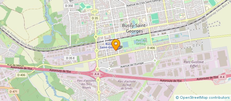 localisation de l'entreprise RIZIKA CONSULTING  BUSSY-SAINT-GEORGES