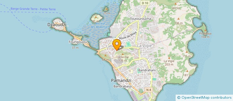 localisation de l'entreprise RIZIKE INTERNATIONALE à DZAOUDZI