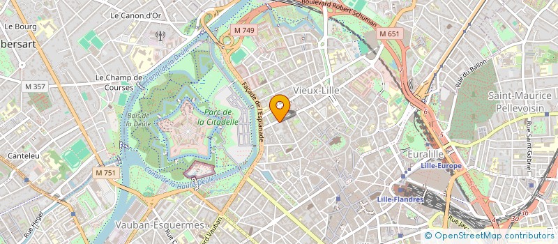 localisation de l'entreprise RIZK UROLOGIE à LILLE
