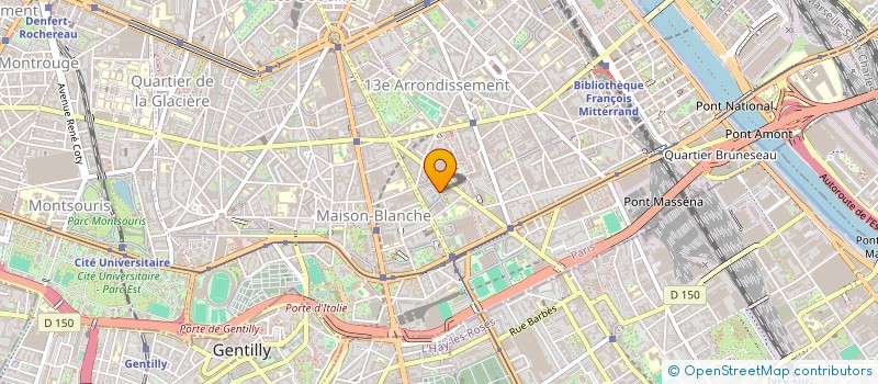 localisation de l'entreprise RIZOMA  PARIS