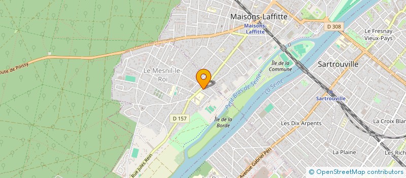 localisation de l'entreprise RIZON  LE MESNIL-LE-ROI