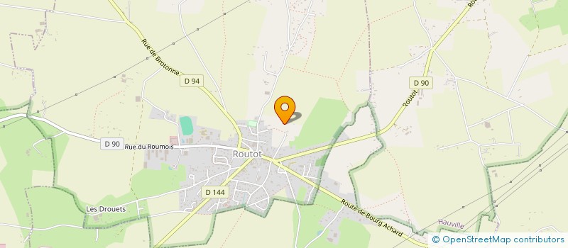 localisation de l'entreprise RIZTA  ROUTOT