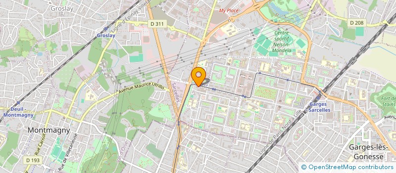 localisation de l'entreprise RIZWAN ENTRERISE  SARCELLES