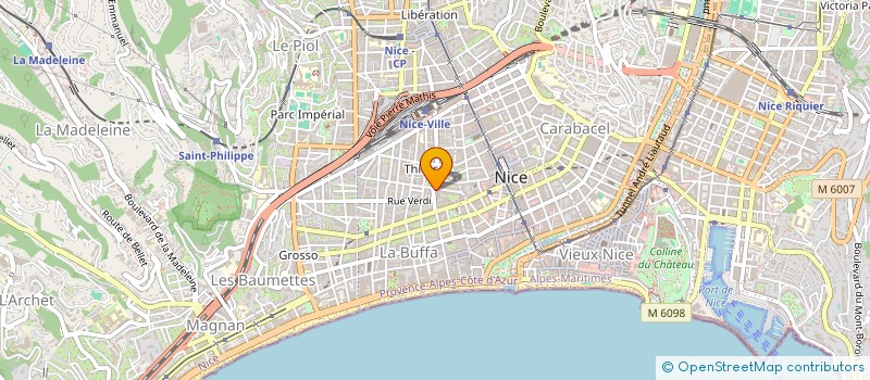 localisation de l'entreprise RIZZ ESTATE  NICE